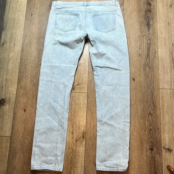 A.P.C. Petit New Standard Light Wash Straight Jeans Size 36 - Picture 3 of 9